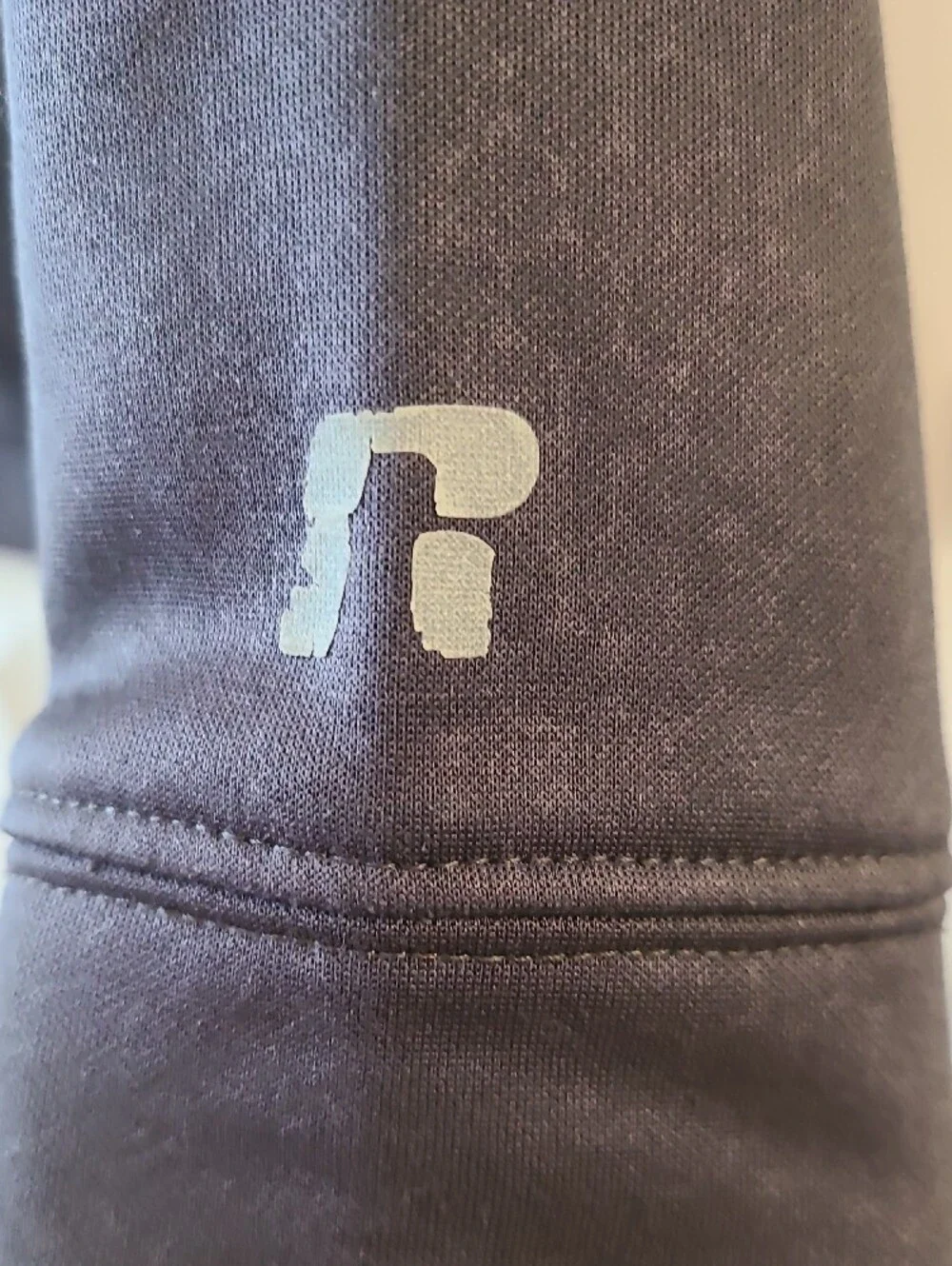 Russell Athletic Gray LSU Crewneck Hoodie